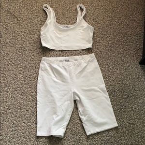 Biker Shorts Set